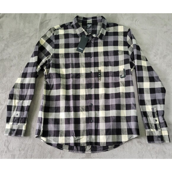 Oakley Other - Oakley Icon Flannel Shirt Mens Black Plaid Size 2XL Custom Fit NEW